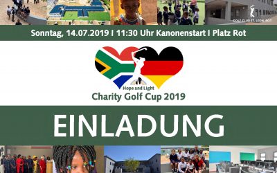 5. Charity Golf Cup 2019 – Einladung
